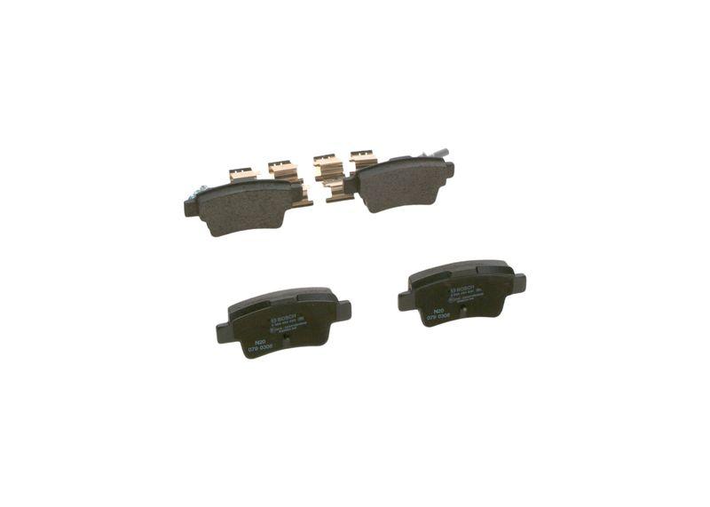 Kit de plaquettes de frein, frein à disque BOSCH 0 986 494 222