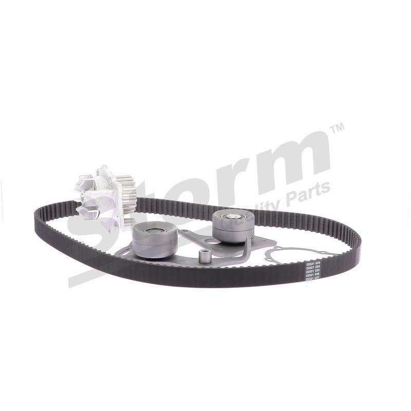 Pompe à eau + kit de courroie crantée STORM QUALITY PARTS 5550123KP