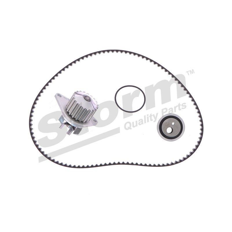 Pompe à eau + kit de courroie crantée STORM QUALITY PARTS 5550107KP