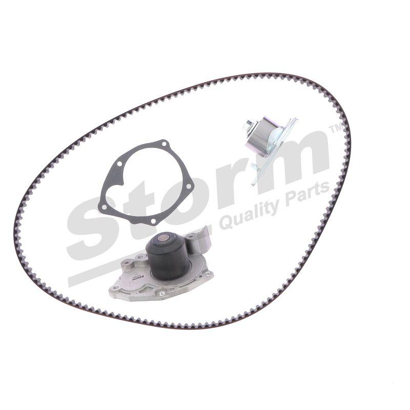 Pompe à eau + kit de courroie crantée STORM QUALITY PARTS 904509KP
