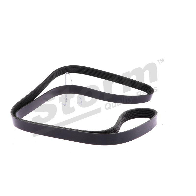 Courroie trapézoïdale à nervures STORM QUALITY PARTS STO6PK1725