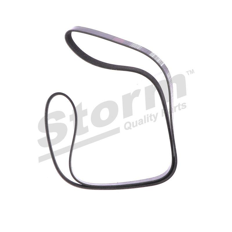 Courroie trapézoïdale à nervures STORM QUALITY PARTS STO6PK1600