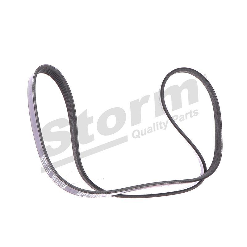 Courroie trapézoïdale à nervures STORM QUALITY PARTS STO6PK1050