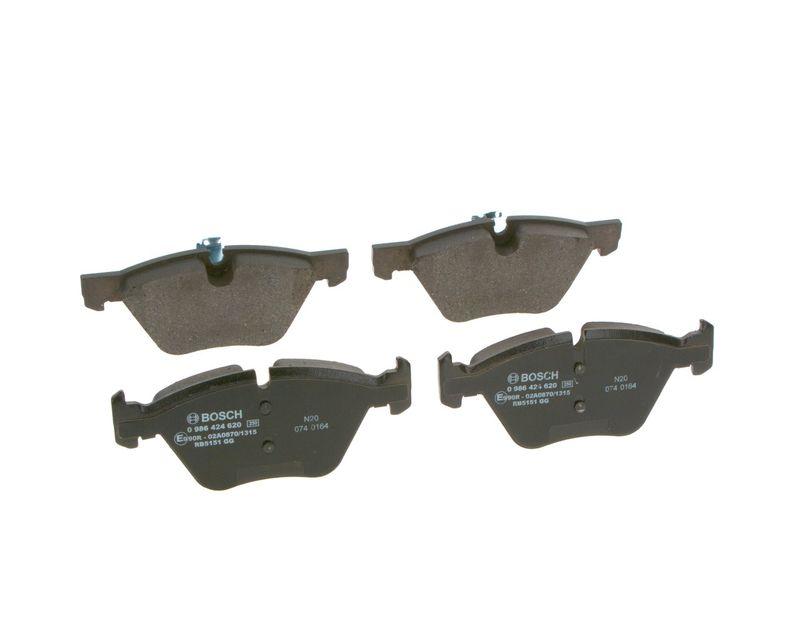 Kit de plaquettes de frein, frein à disque BOSCH 0 986 424 620