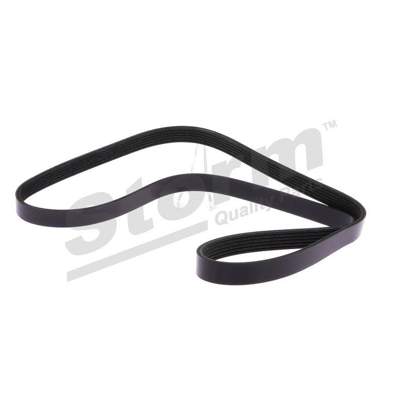 Courroie trapézoïdale à nervures STORM QUALITY PARTS STO6PK1438