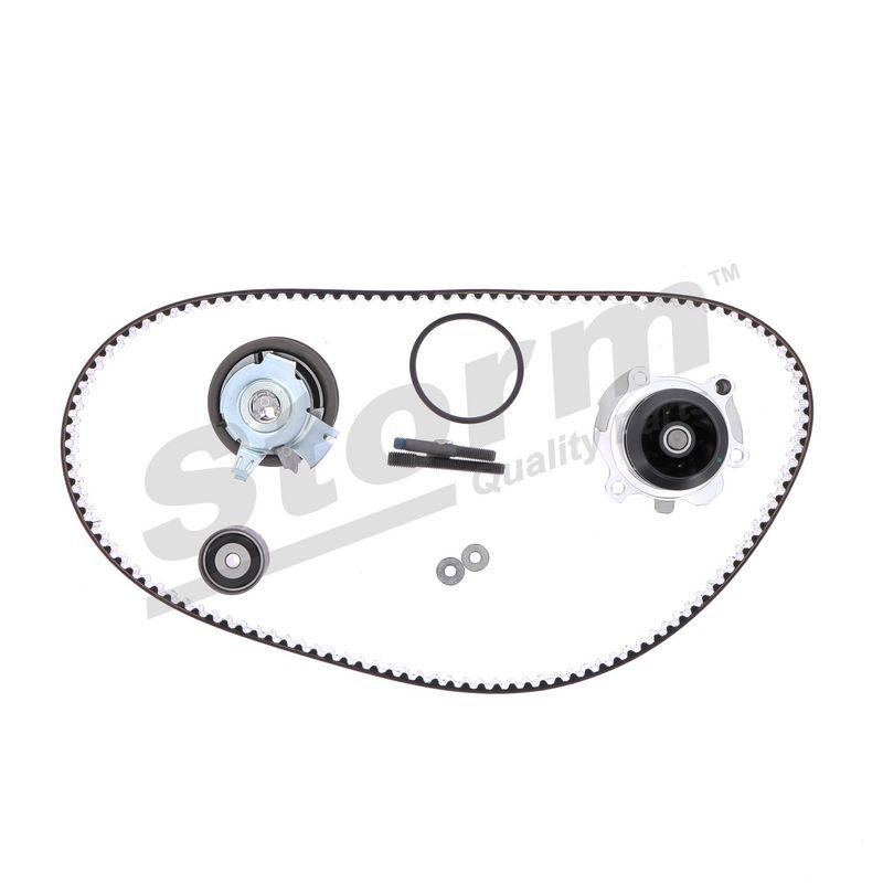 Pompe à eau + kit de courroie crantée STORM QUALITY PARTS 5550584KP