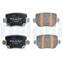 Kit de plaquettes de frein, frein à disque DELPHI LP5037EV