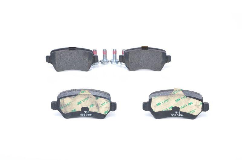 Kit de plaquettes de frein, frein à disque BOSCH 0986424646
