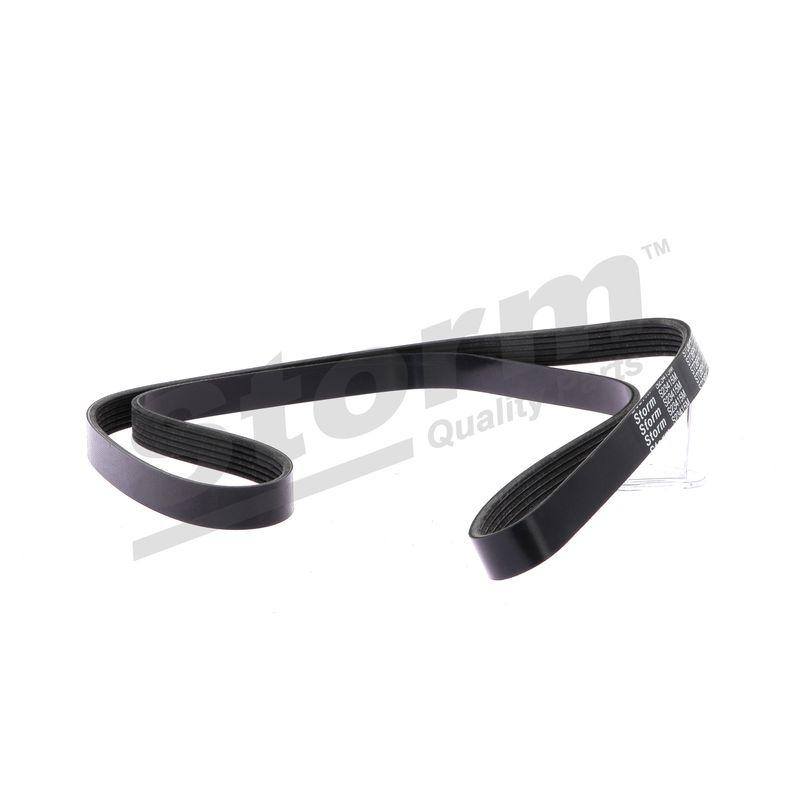 Courroie trapézoïdale à nervures STORM QUALITY PARTS STO6PK1725
