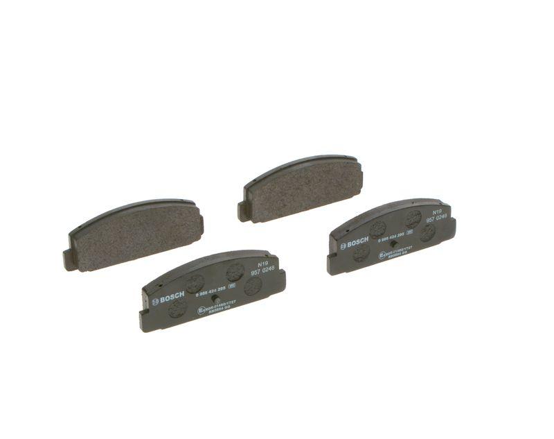 Kit de plaquettes de frein, frein à disque BOSCH 0 986 424 295