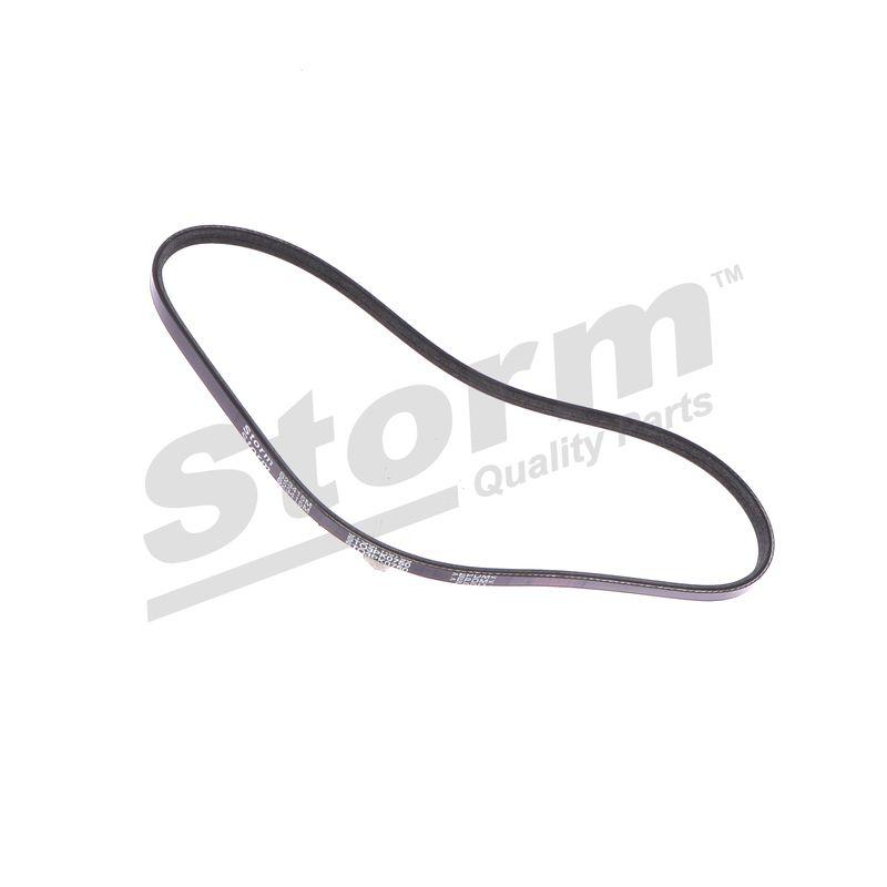 Courroie trapézoïdale à nervures STORM QUALITY PARTS STO3PK0750