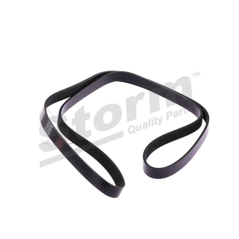 Courroie trapézoïdale à nervures STORM QUALITY PARTS STO6PK1750