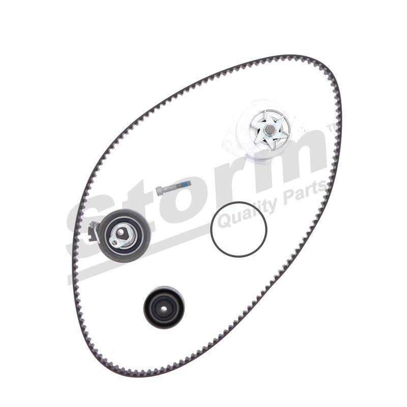 Pompe à eau + kit de courroie crantée STORM QUALITY PARTS 904470KP