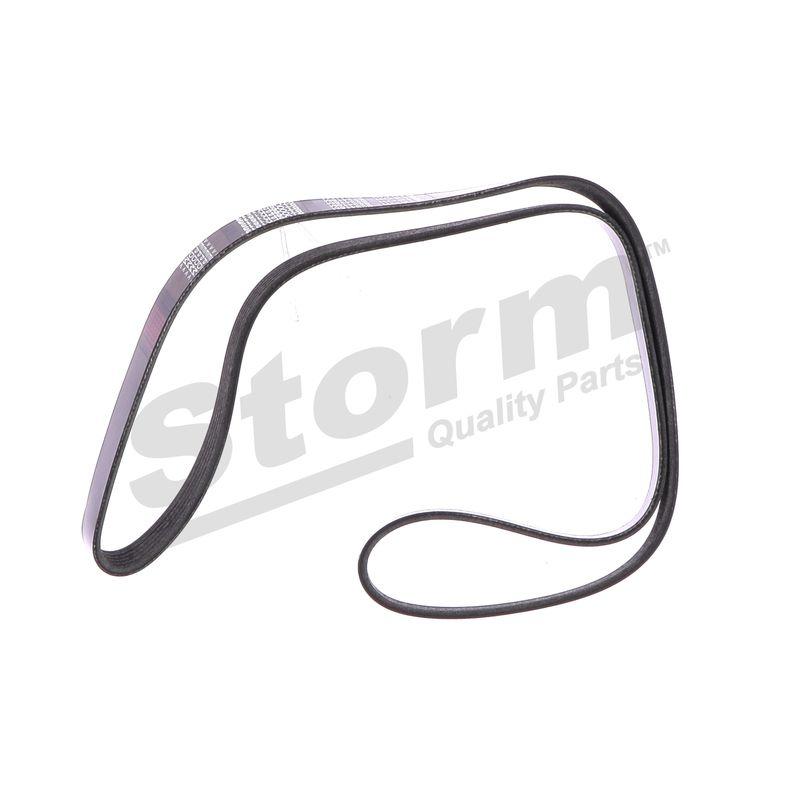 Courroie trapézoïdale à nervures STORM QUALITY PARTS STO6PK1513