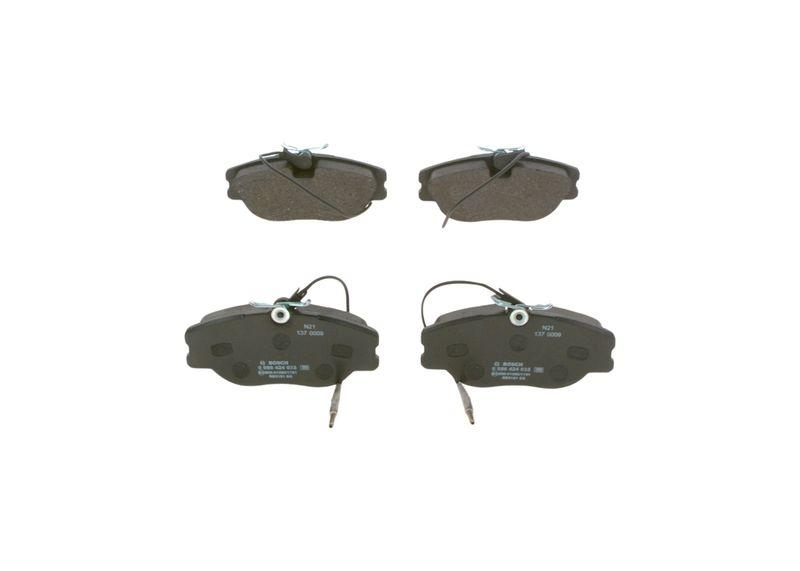 Kit de plaquettes de frein, frein à disque BOSCH 0 986 424 033