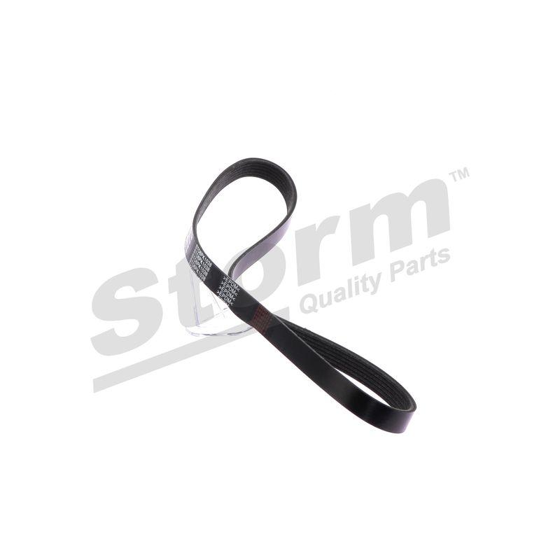 Courroie trapézoïdale à nervures STORM QUALITY PARTS STO6PK1038