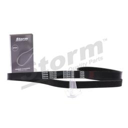Courroie trapézoïdale à nervures STORM QUALITY PARTS STO6PK1390