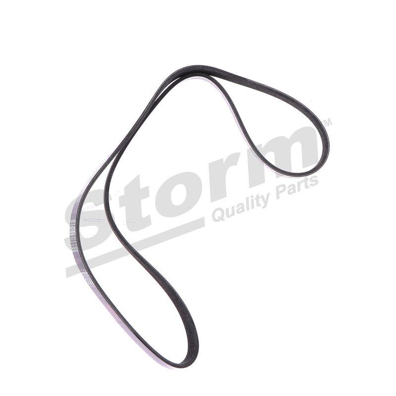 Courroie trapézoïdale à nervures STORM QUALITY PARTS STO5PK1138
