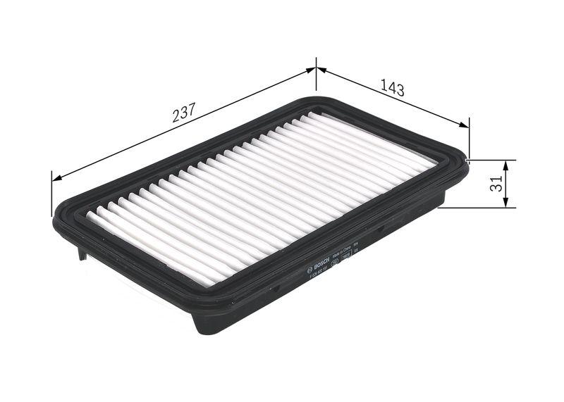 Filtre à air BOSCH F 026 400 191