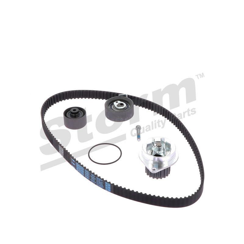 Pompe à eau + kit de courroie crantée STORM QUALITY PARTS 904470KP