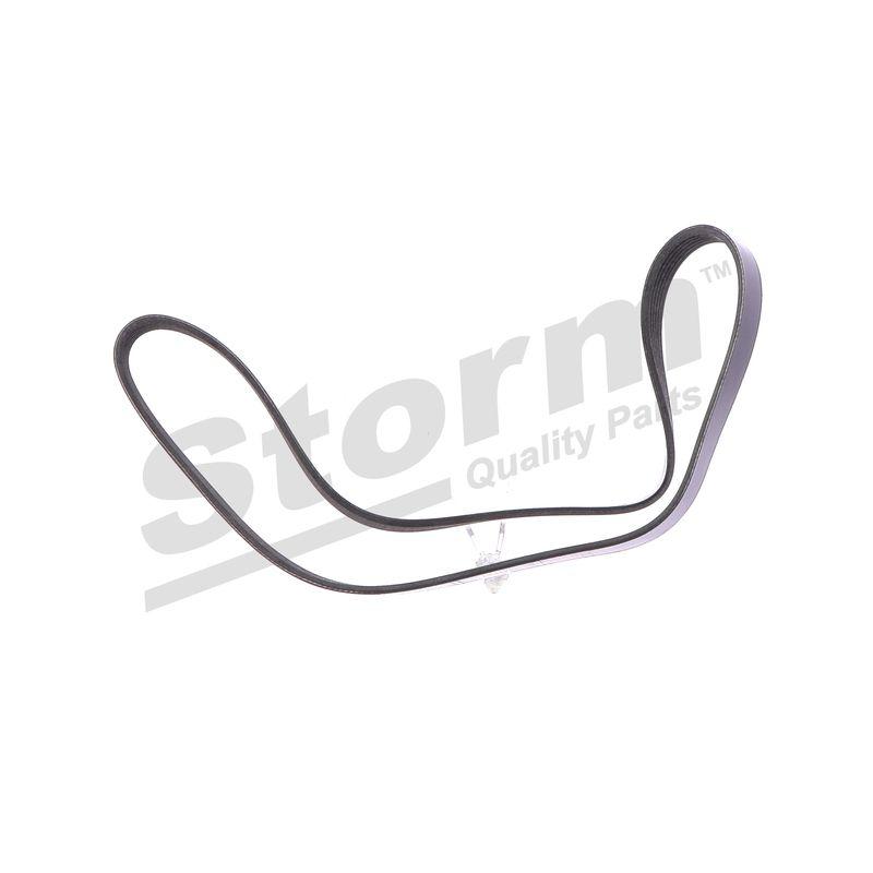 Courroie trapézoïdale à nervures STORM QUALITY PARTS STO6PK1095