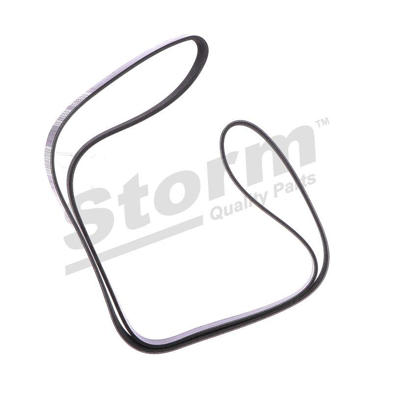 Courroie trapézoïdale à nervures STORM QUALITY PARTS STO6PK1775