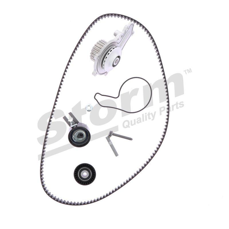 Pompe à eau + kit de courroie crantée STORM QUALITY PARTS 5550571KP