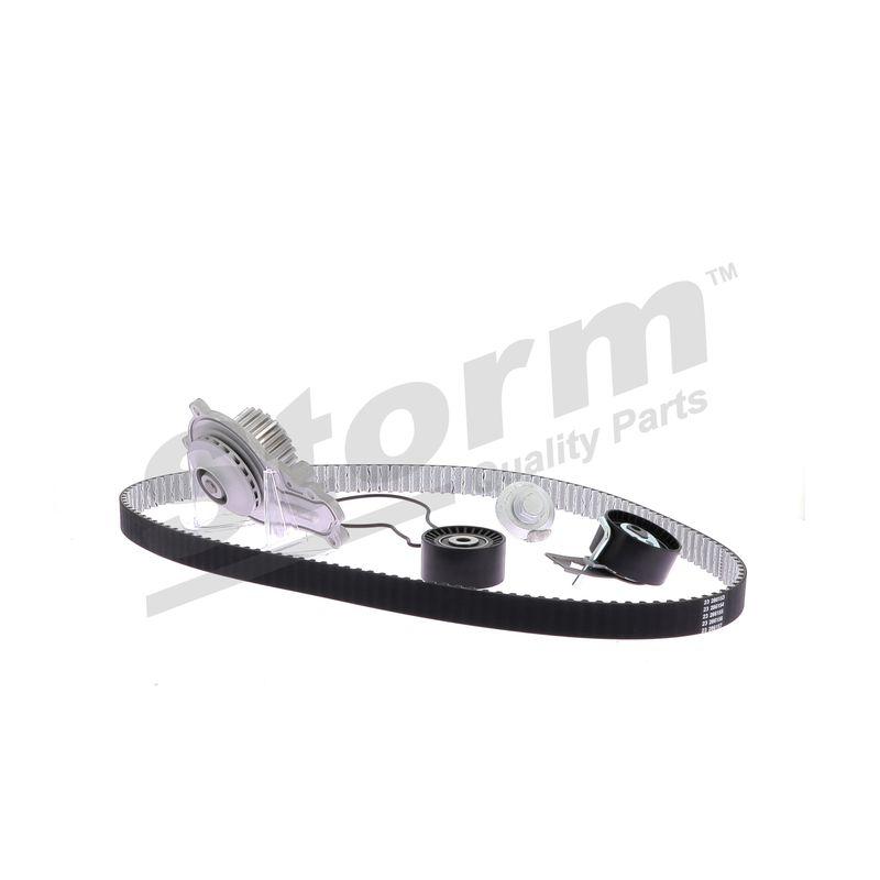 Pompe à eau + kit de courroie crantée STORM QUALITY PARTS 904546KP