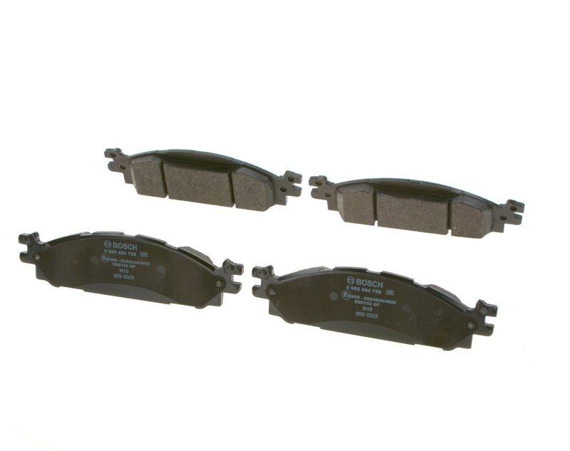 Kit de plaquettes de frein, frein à disque BOSCH 0 986 494 758