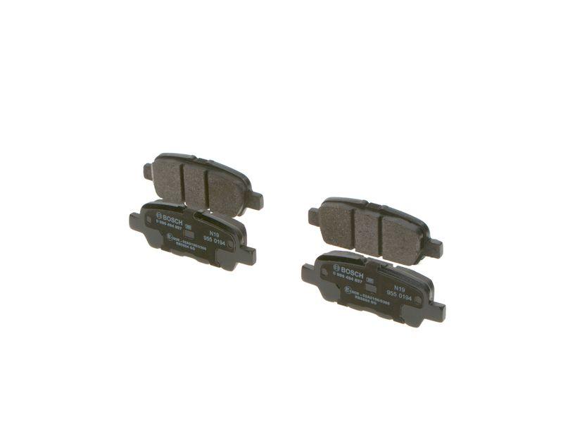 Kit de plaquettes de frein, frein à disque BOSCH 0 986 494 857