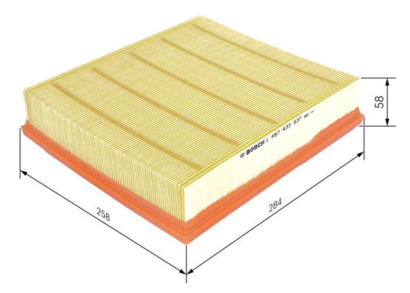 Filtre à air BOSCH 1 457 433 537
