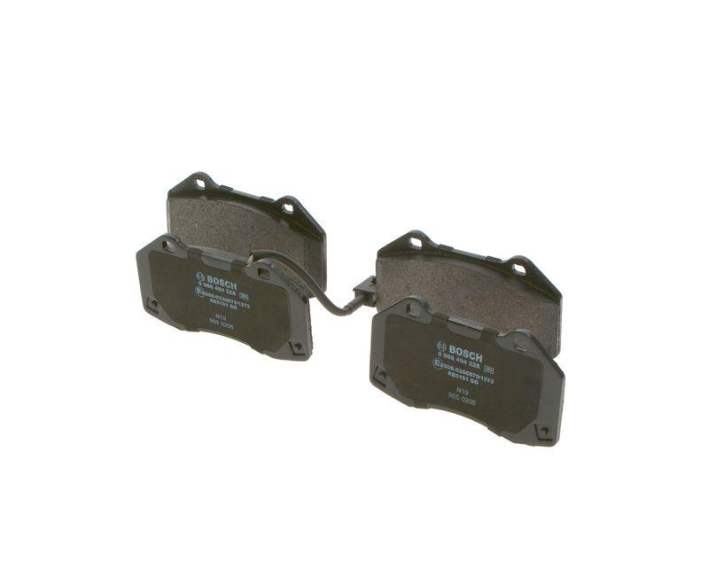 Kit de plaquettes de frein, frein à disque BOSCH 0 986 494 228