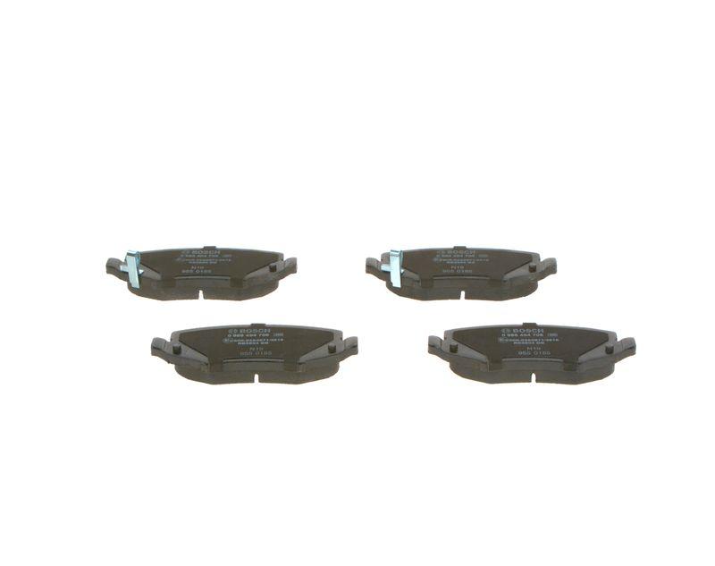 Kit de plaquettes de frein, frein à disque BOSCH 0 986 494 706