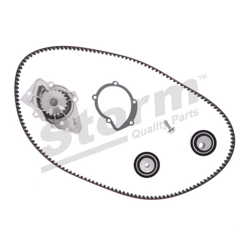 Pompe à eau + kit de courroie crantée STORM QUALITY PARTS 5550566KP