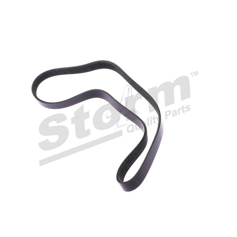 Courroie trapézoïdale à nervures STORM QUALITY PARTS STO6PK1013