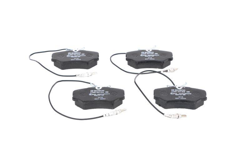 Kit de plaquettes de frein, frein à disque BOSCH 0 986 494 849