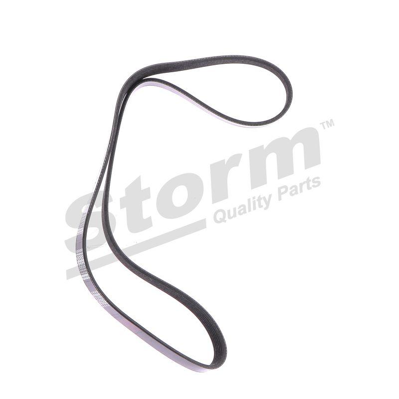Courroie trapézoïdale à nervures STORM QUALITY PARTS STO6PK1153