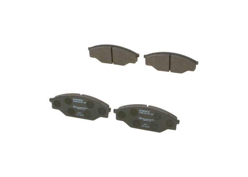 Kit de plaquettes de frein, frein à disque BOSCH 0 986 424 382