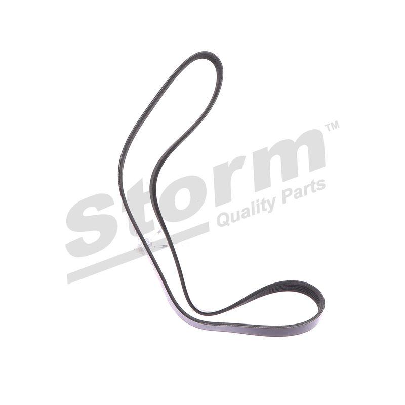 Courroie trapézoïdale à nervures STORM QUALITY PARTS STO6PK1095