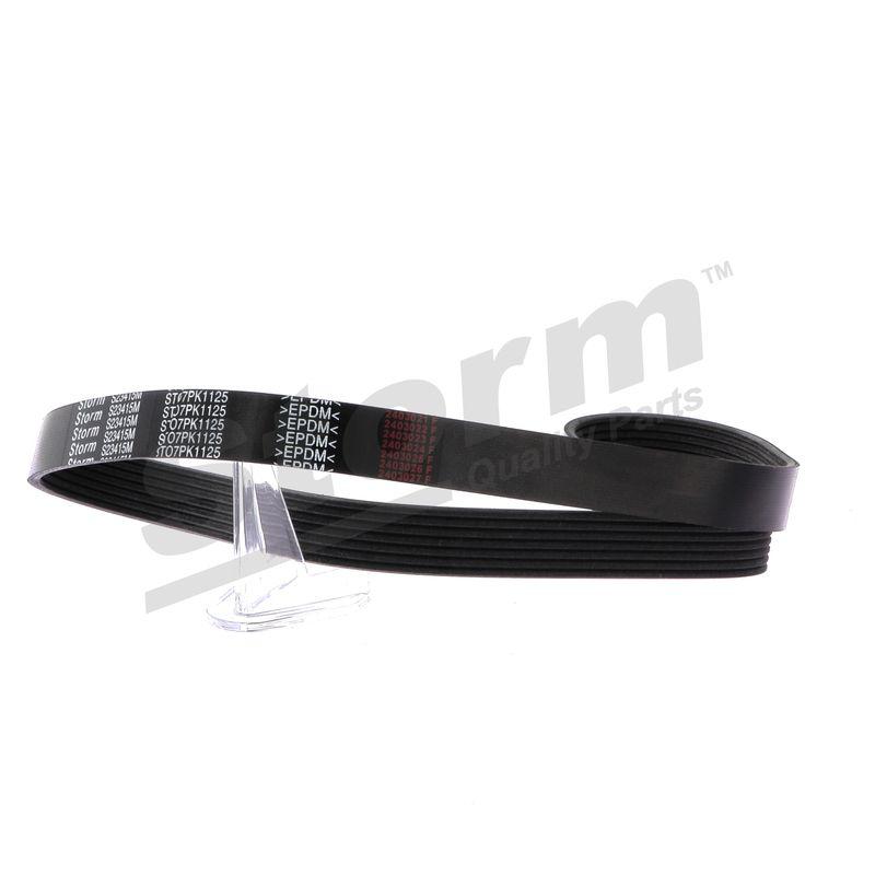 Courroie trapézoïdale à nervures STORM QUALITY PARTS STO7PK1125
