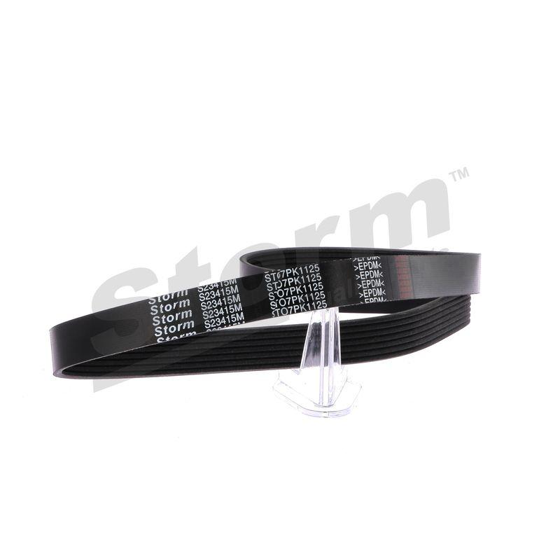 Courroie trapézoïdale à nervures STORM QUALITY PARTS STO7PK1125