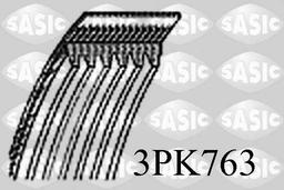 Courroie trapézoïdale à nervures SASIC 3PK763