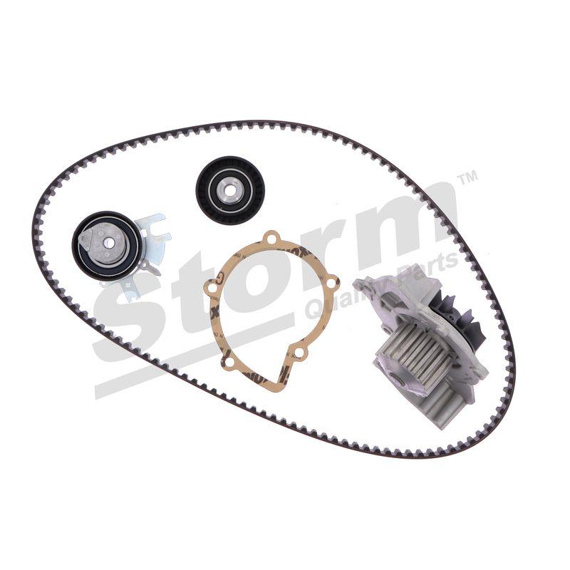 Pompe à eau + kit de courroie crantée STORM QUALITY PARTS 904595KP