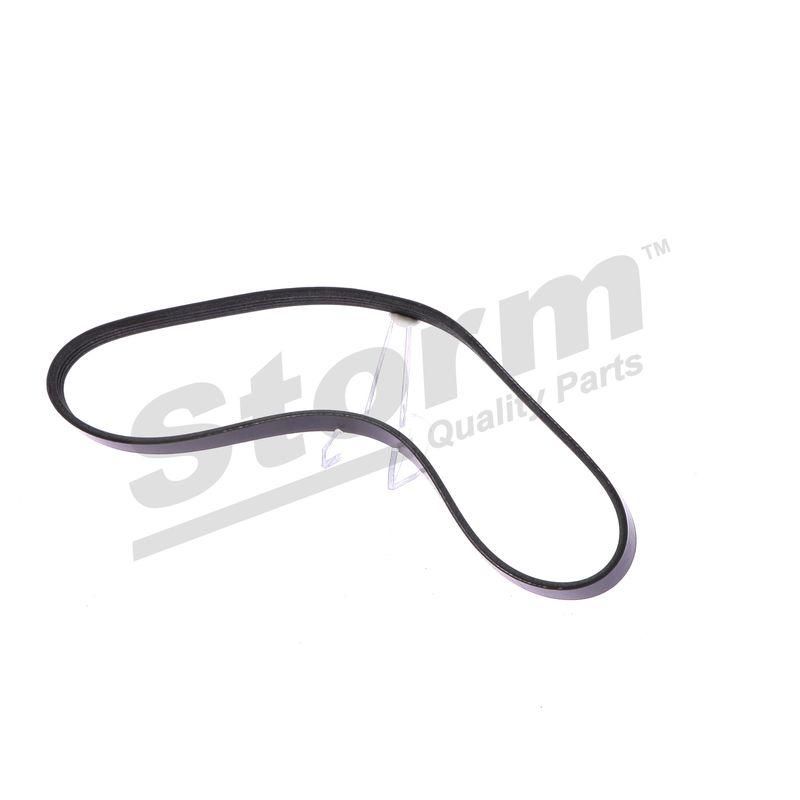 Courroie trapézoïdale à nervures STORM QUALITY PARTS STO4PK0738