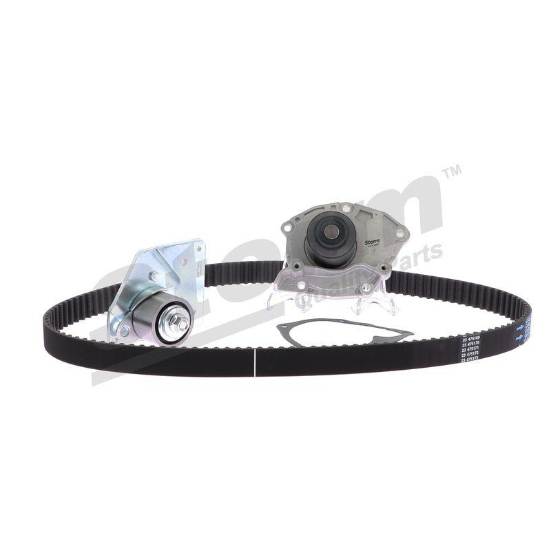 Pompe à eau + kit de courroie crantée STORM QUALITY PARTS 904509KP