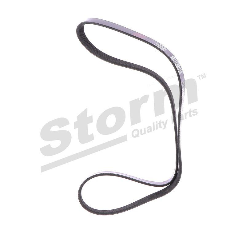 Courroie trapézoïdale à nervures STORM QUALITY PARTS STO6PK1153