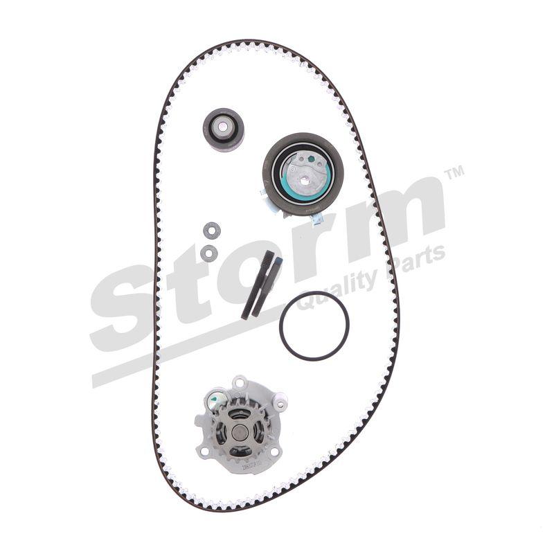 Pompe à eau + kit de courroie crantée STORM QUALITY PARTS 5550584KP