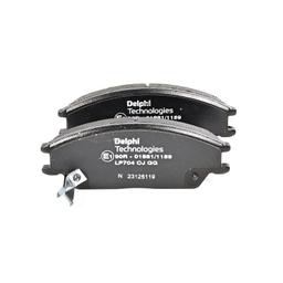 Kit de plaquettes de frein, frein à disque DELPHI LP704