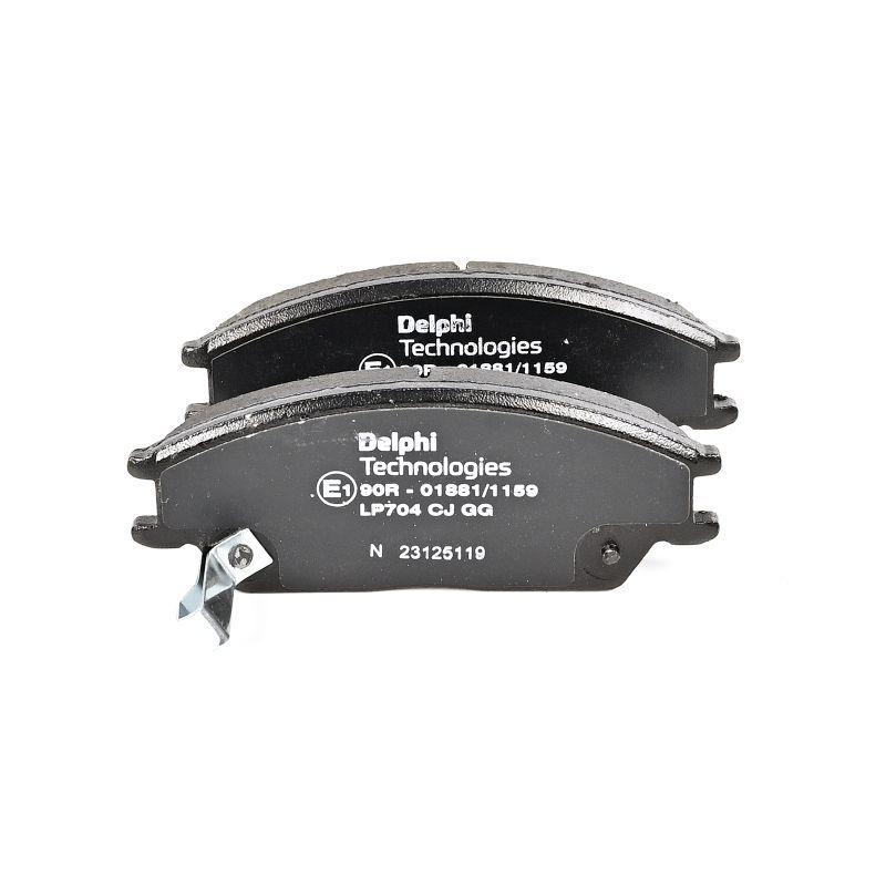 Kit de plaquettes de frein, frein à disque DELPHI LP704