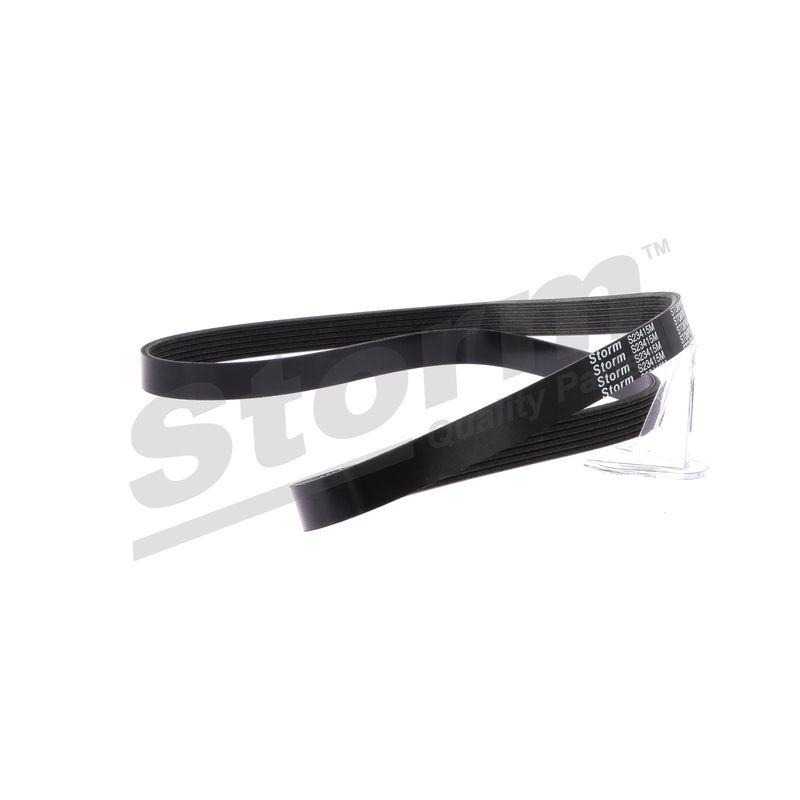 Courroie trapézoïdale à nervures STORM QUALITY PARTS STO6PK1453